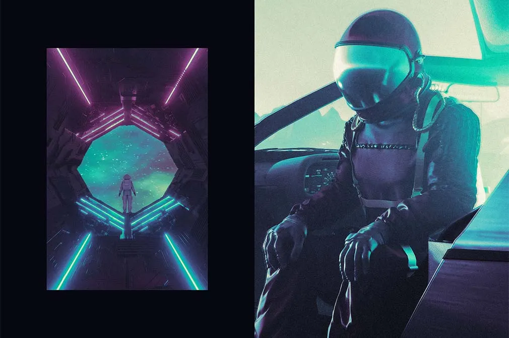 Sci-Fi Photo Effect