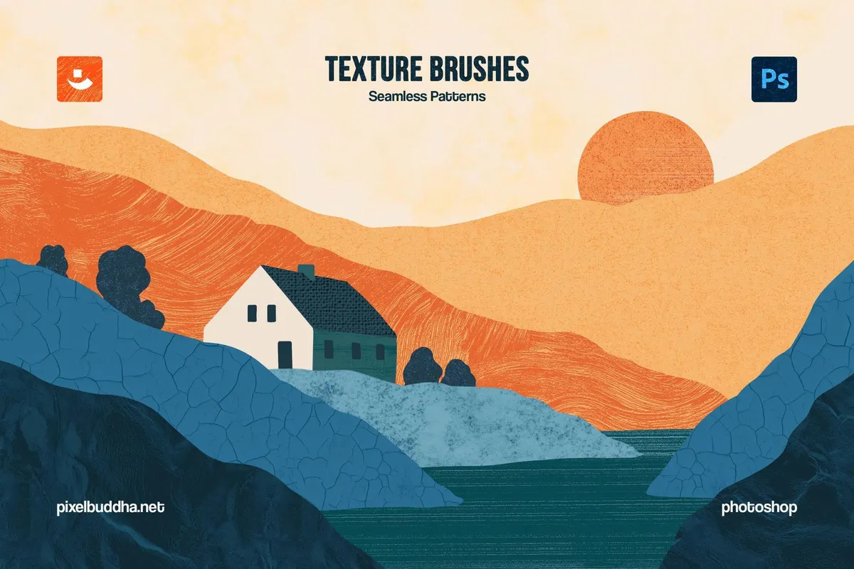 Texture Photoshop Brushes