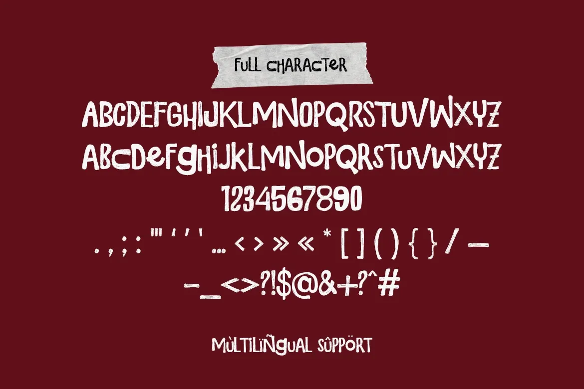 Trendify - Playful Hand-Drawn Display Font