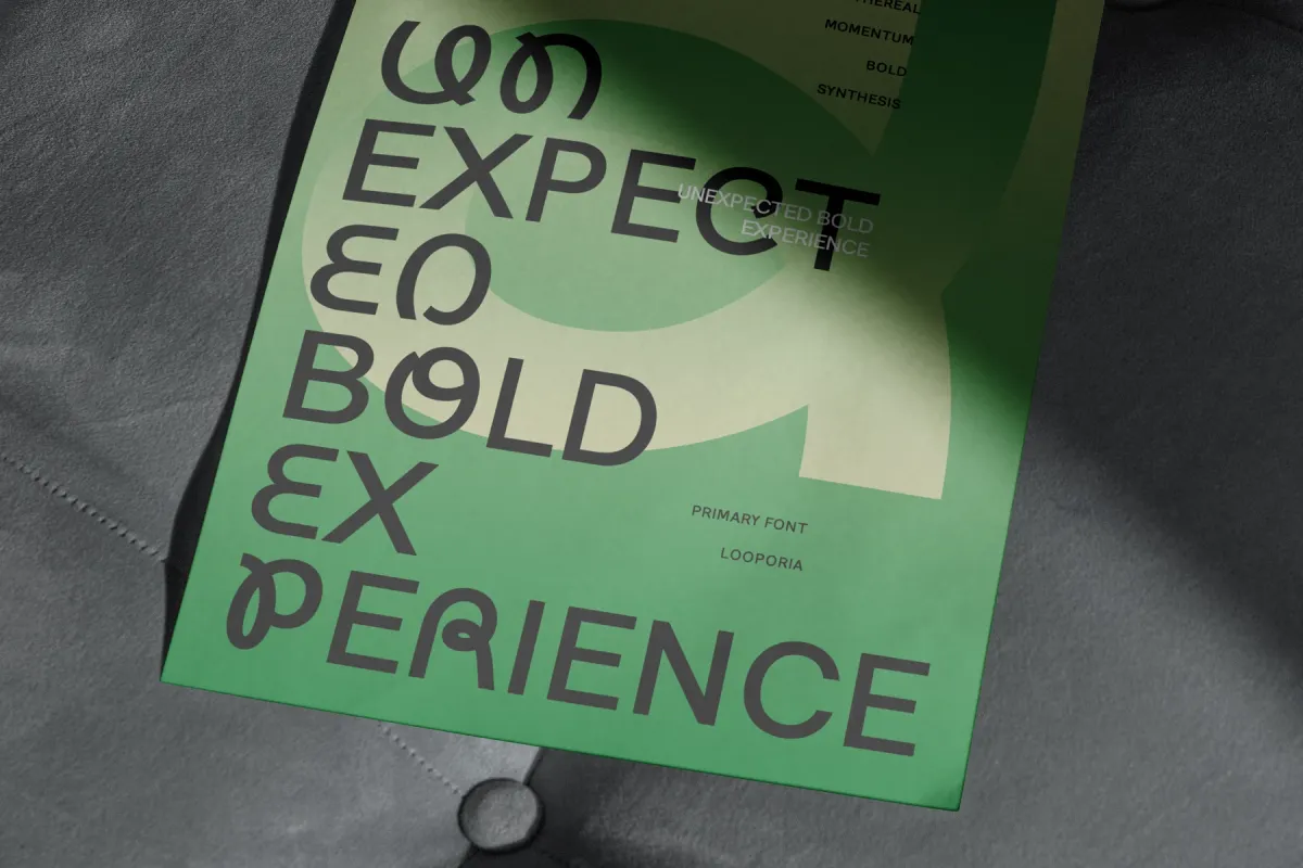 Looporia - Groovy Display Sans Serif Font