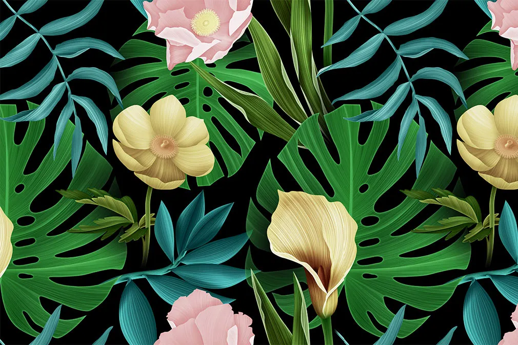 6 Seamless Floral Patterns