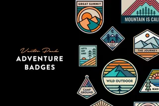 Adventure: Vector Badges Pack