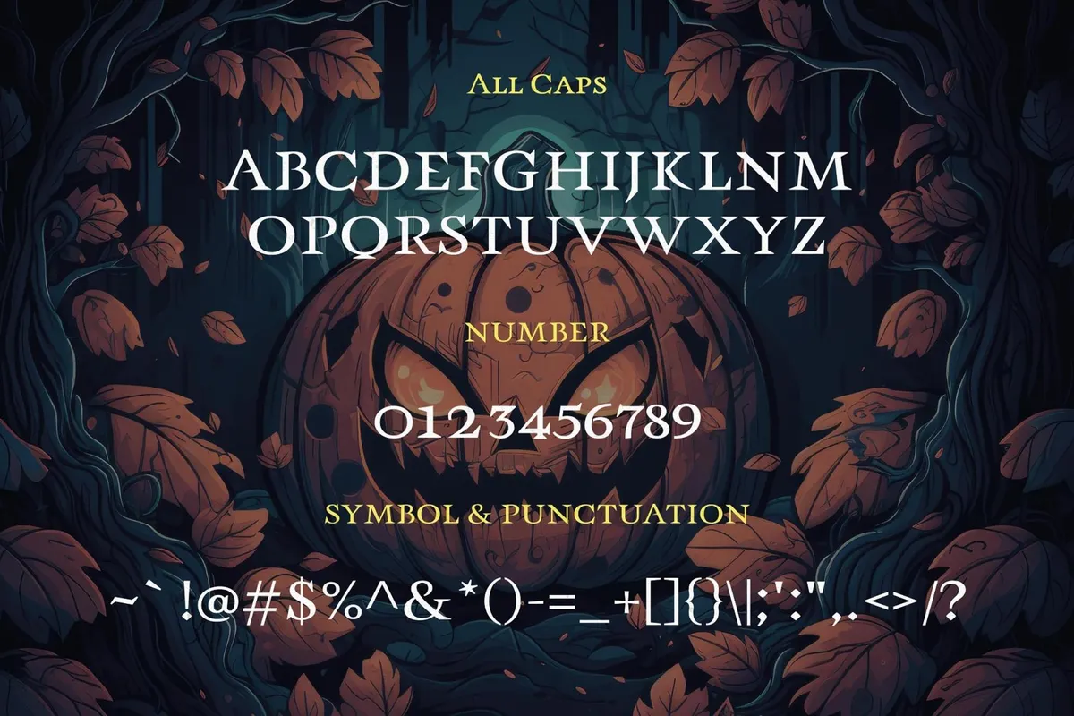 Razor Titan - Halloween Typeface