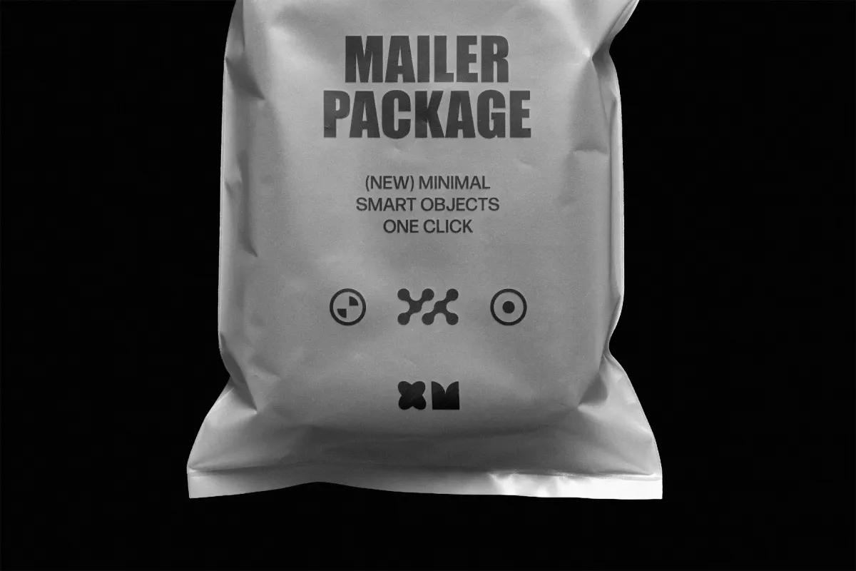 Plastic Mailer Mockup