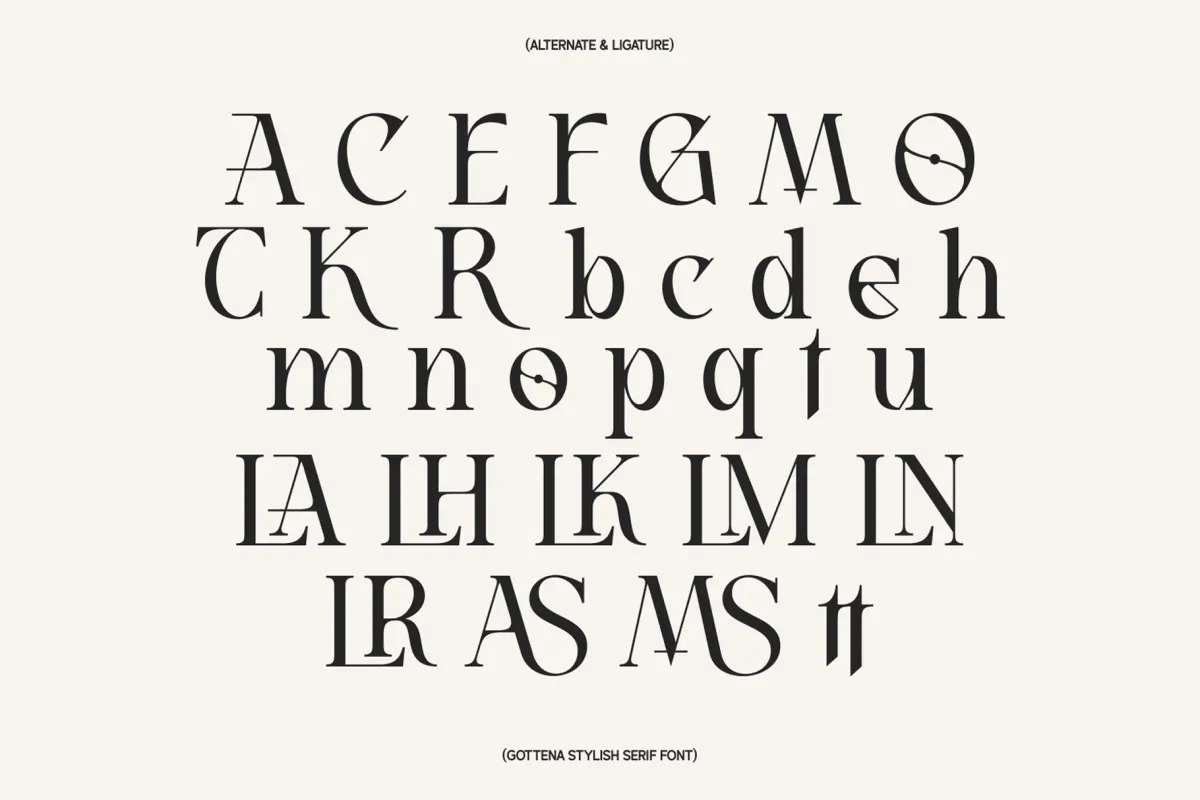 Atteliora - Elegant Stylish Serif Font