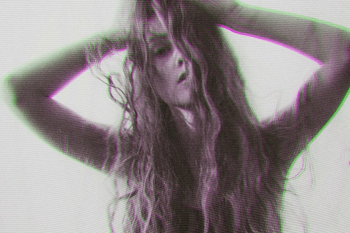 CRT Television Poster Photo Effect