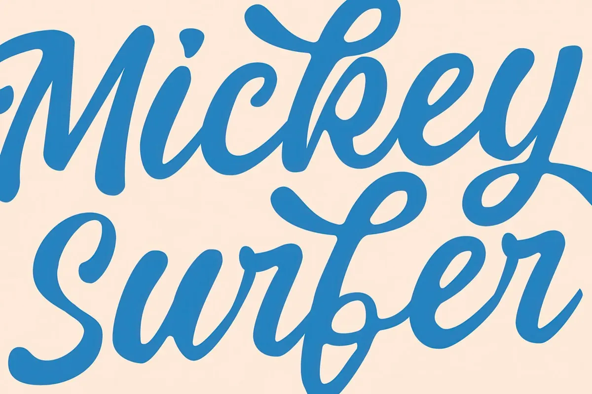 Balney — Rounded Script Font