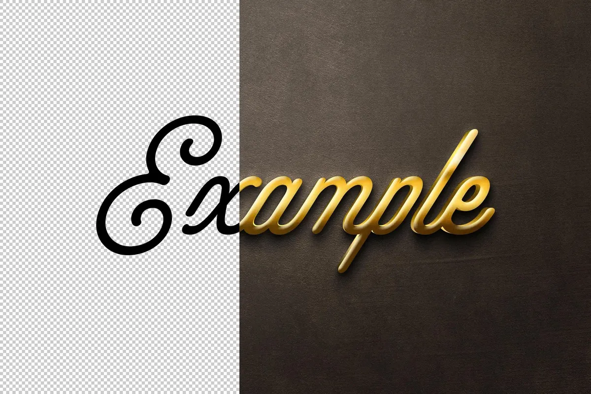 Golden Text Effect