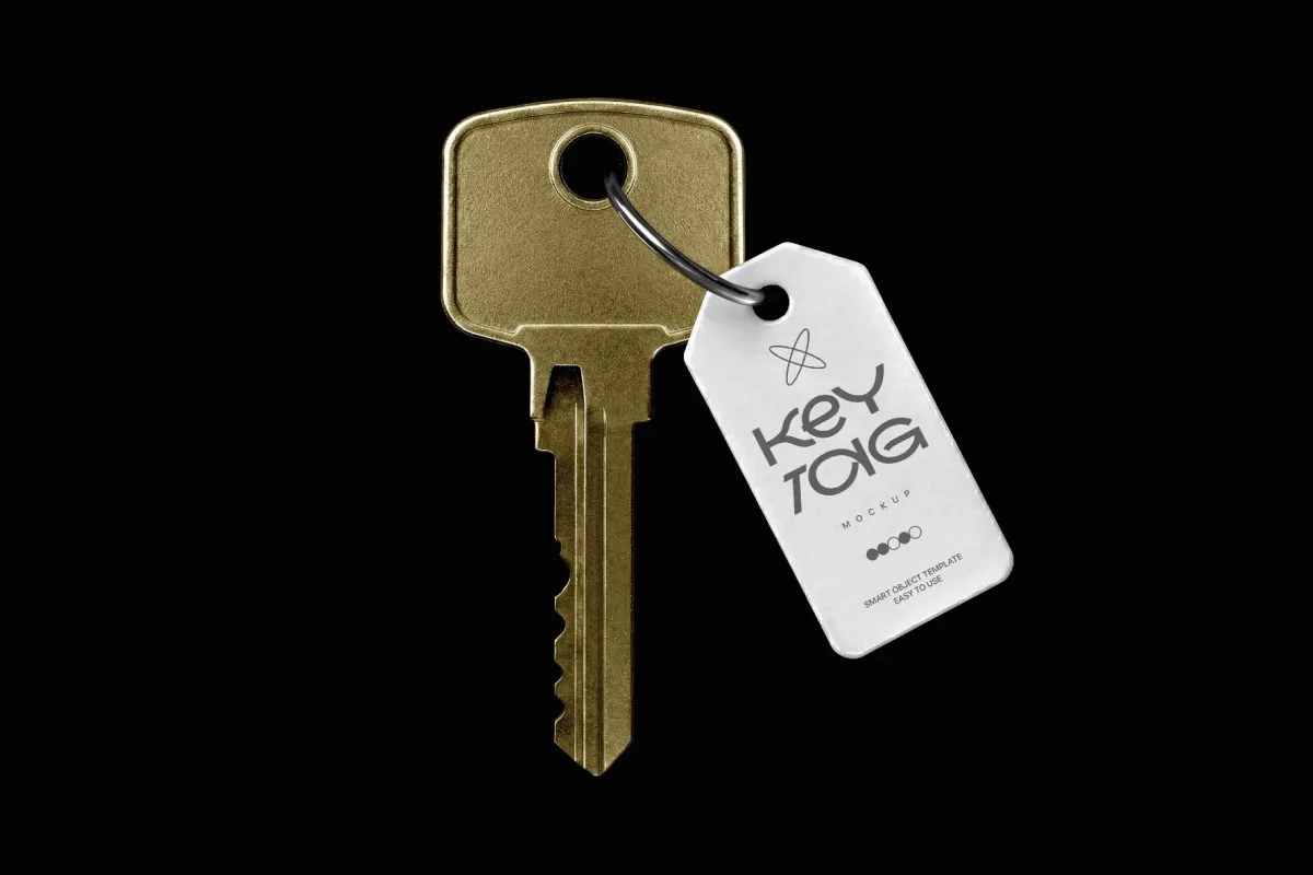 Key Tag Mockup