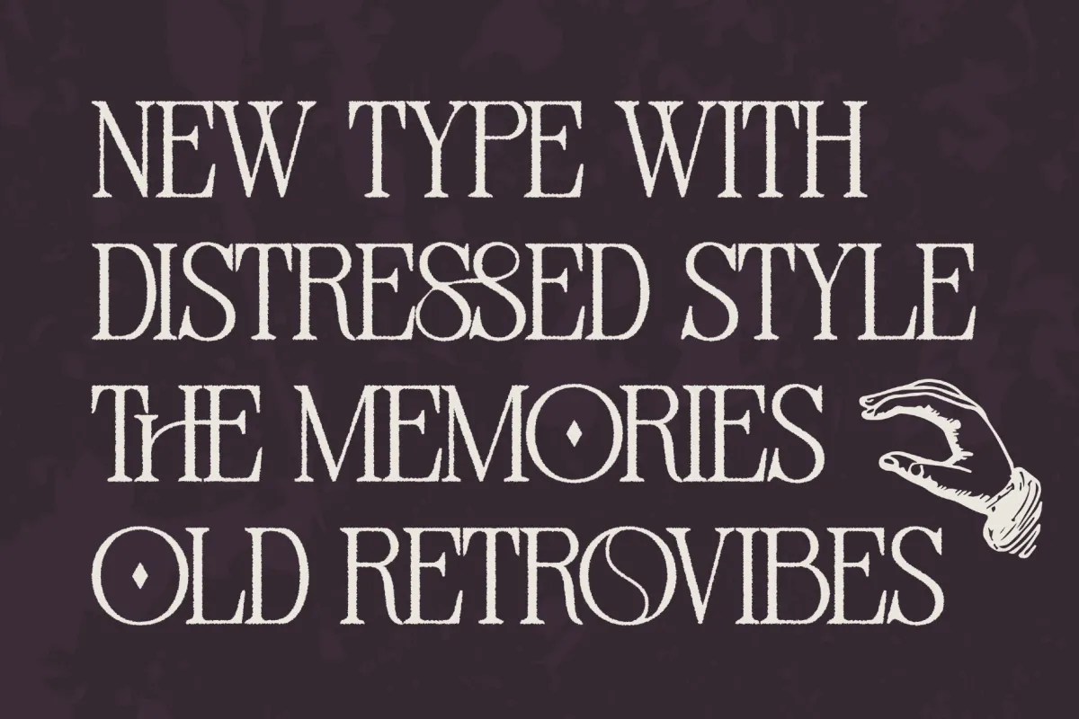 Distressed Sherlock — Vintage Editorial Serif Font