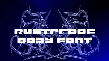 Rustproof Body Font