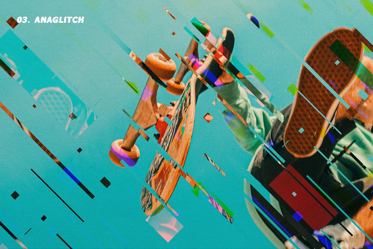 Glitch Matrix Photoshop Effect