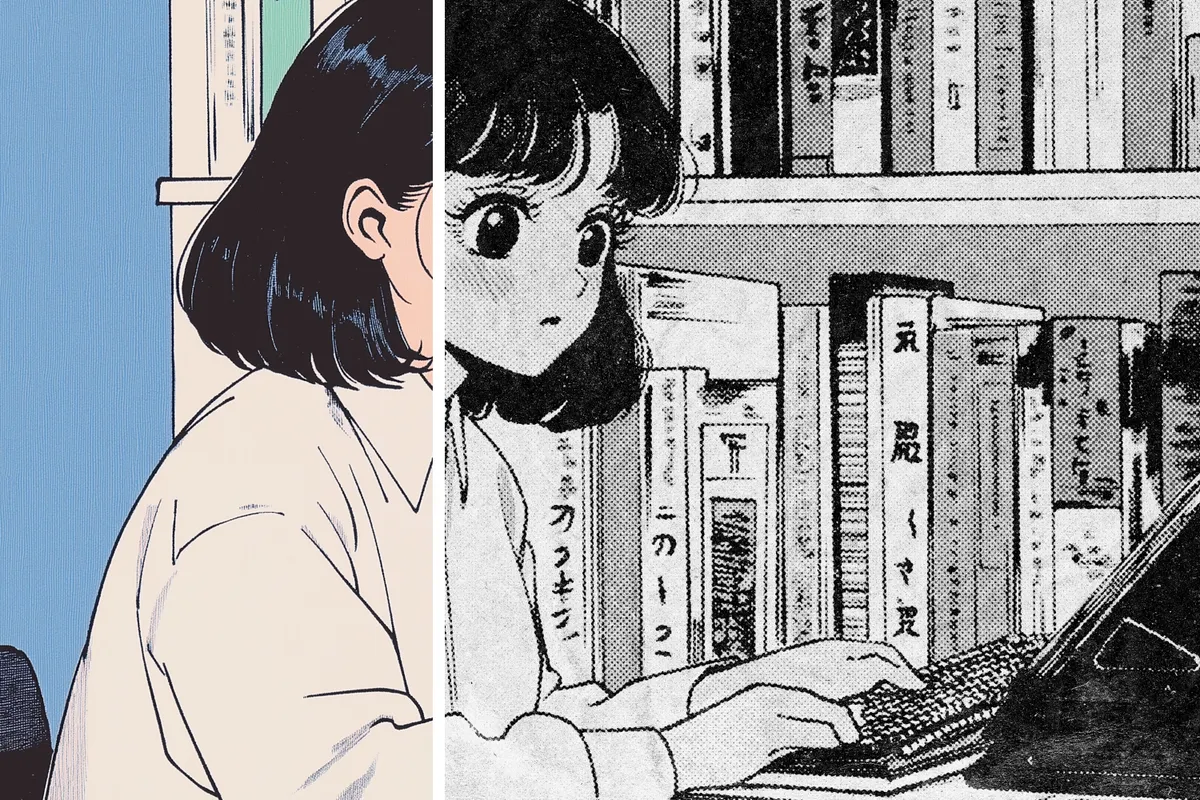 Vintage Comic Print Effect