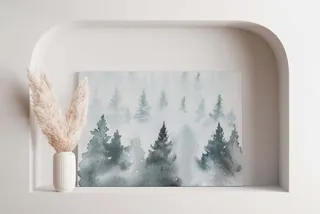 Interior Canvas Mockup Set