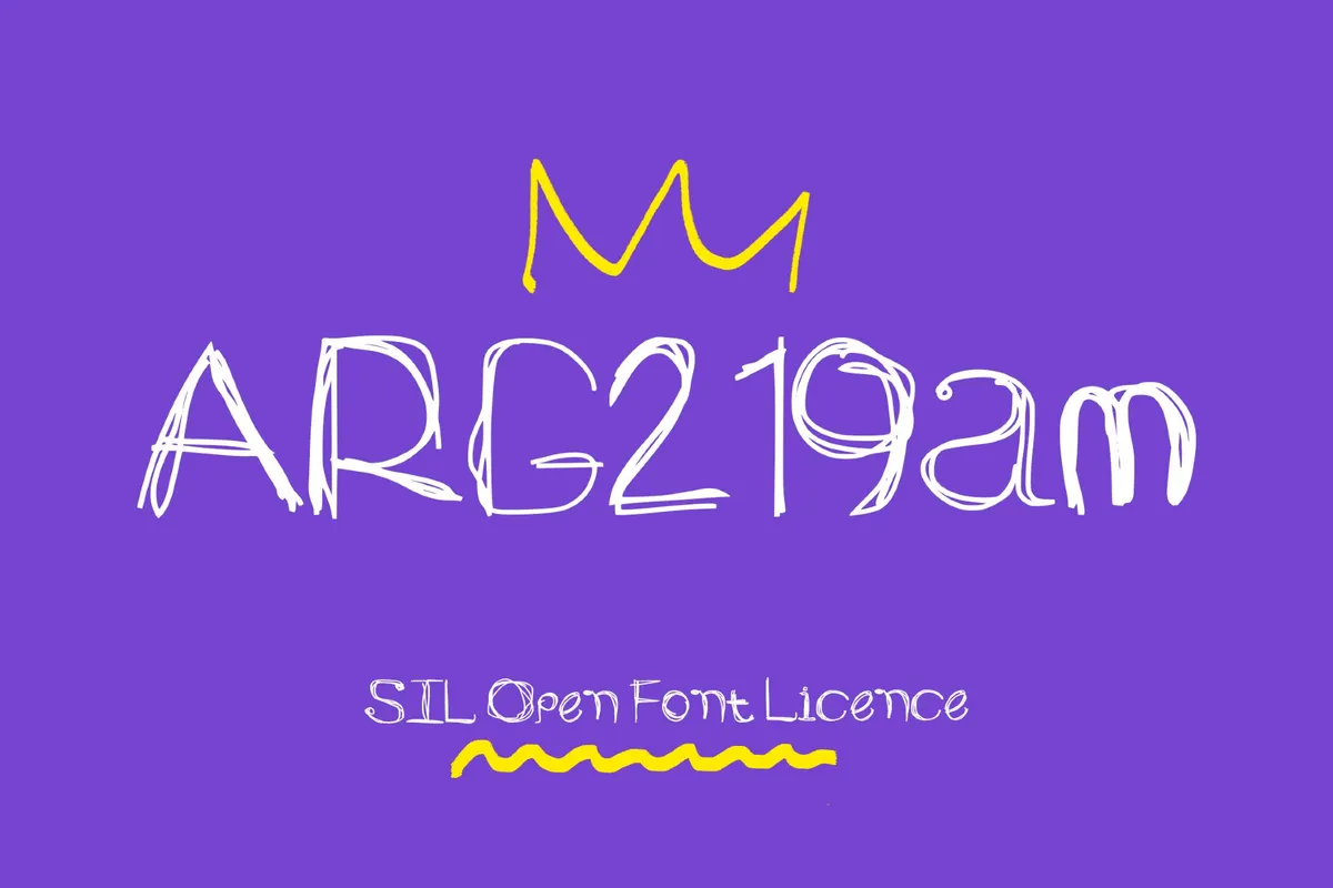 ARG219am Scribble Font