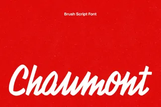 Chaumont Scipt Font