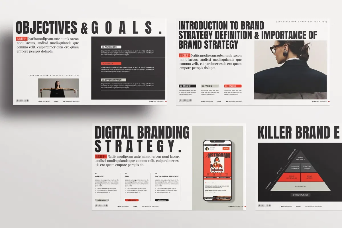 HUGE - Brand Strategy Presentation Template