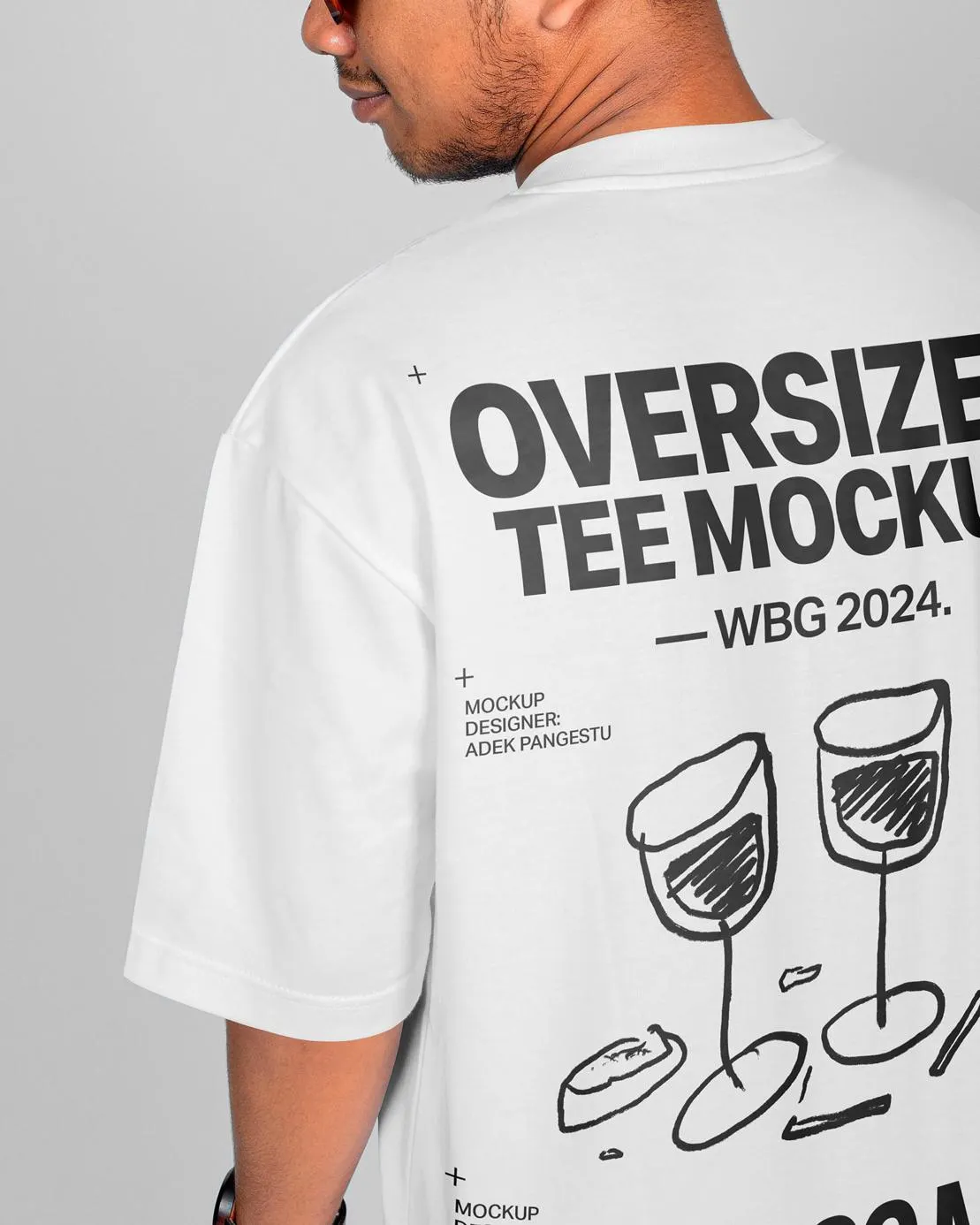 Men's Cotton T-Shirt Mockup