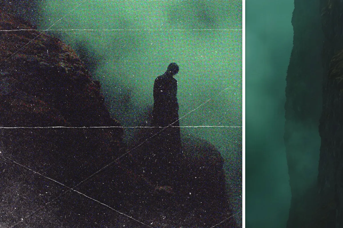 Vivid Halftone Grain Photo Effect