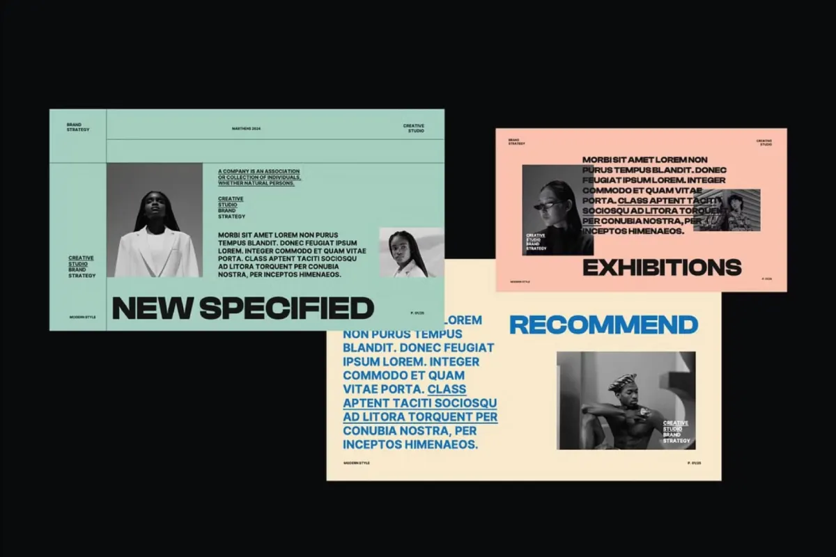 Marthens - Brand Strategy Google Slides Template
