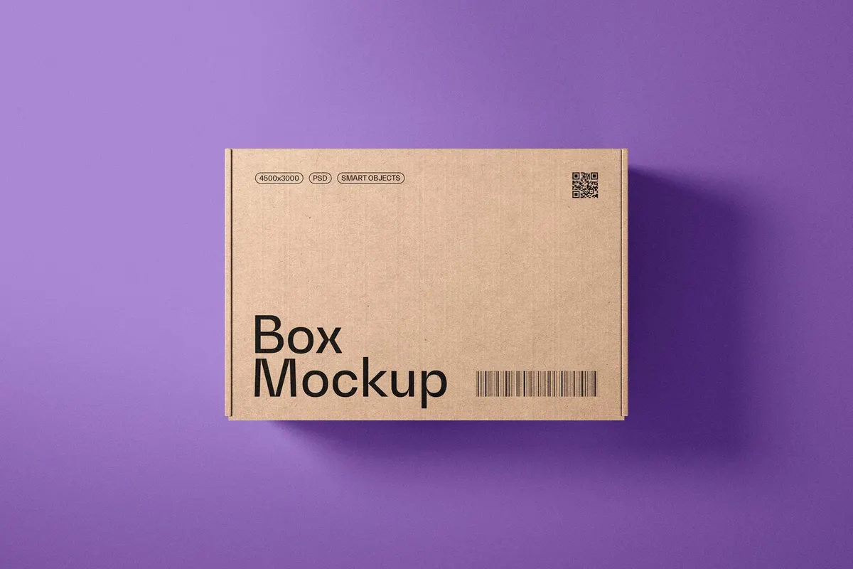 Packaging Box Mockup