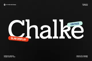 GC Chalke – Refined Slab Display