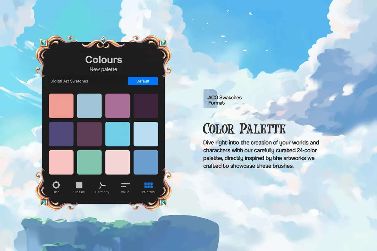 Pastel Dreams Photoshop Brushes