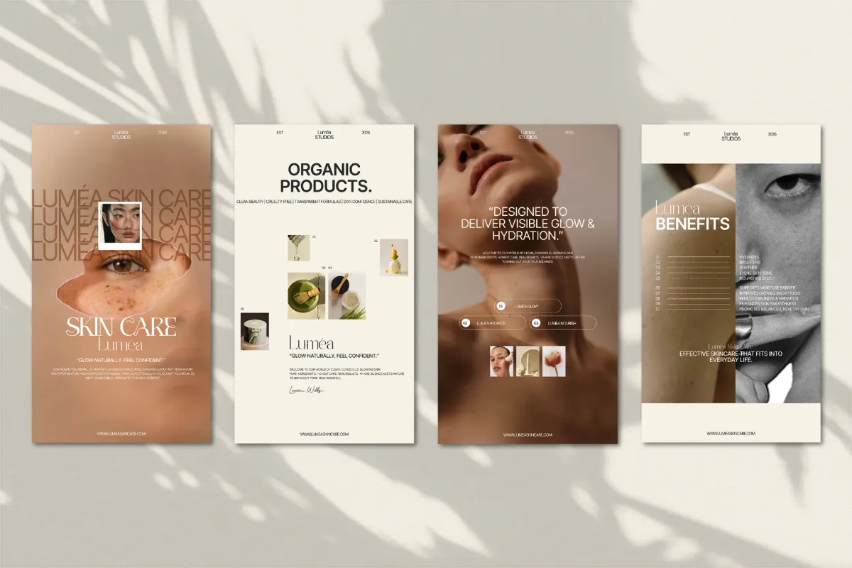 LUMEA | Beauty & Skin Care Template