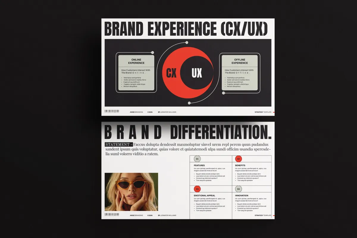 HUGE - Brand Strategy Presentation Template