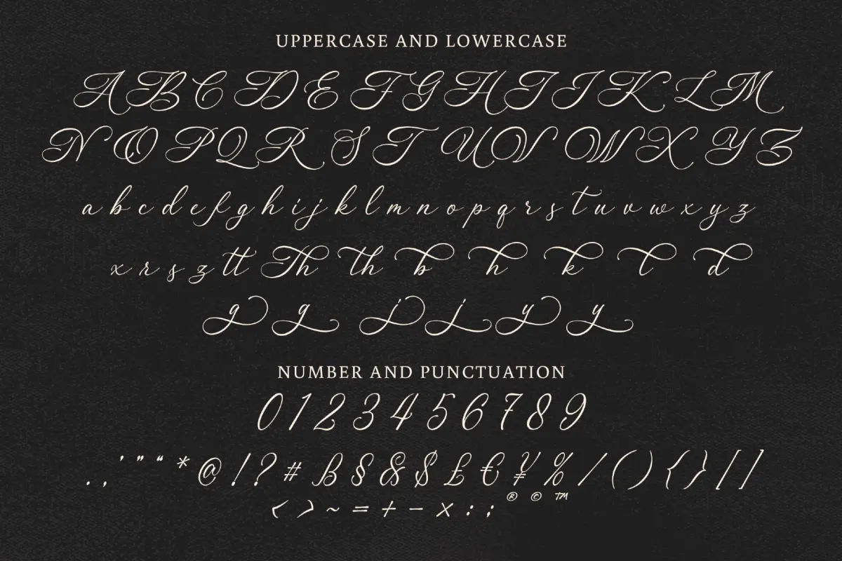 Rindeya a Clean Romantic Script Font