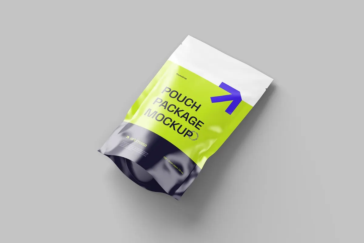 Packaging Pouch Mockups
