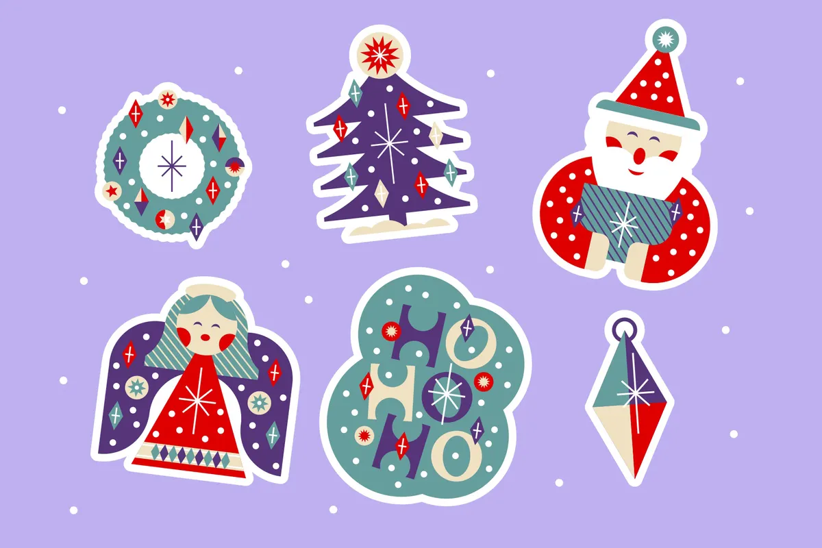 Christmas Sticker Sets