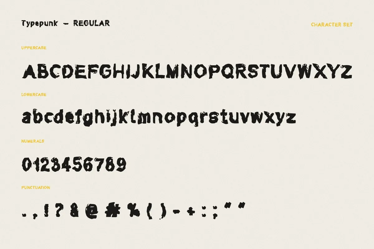 Typepunk Urban Font