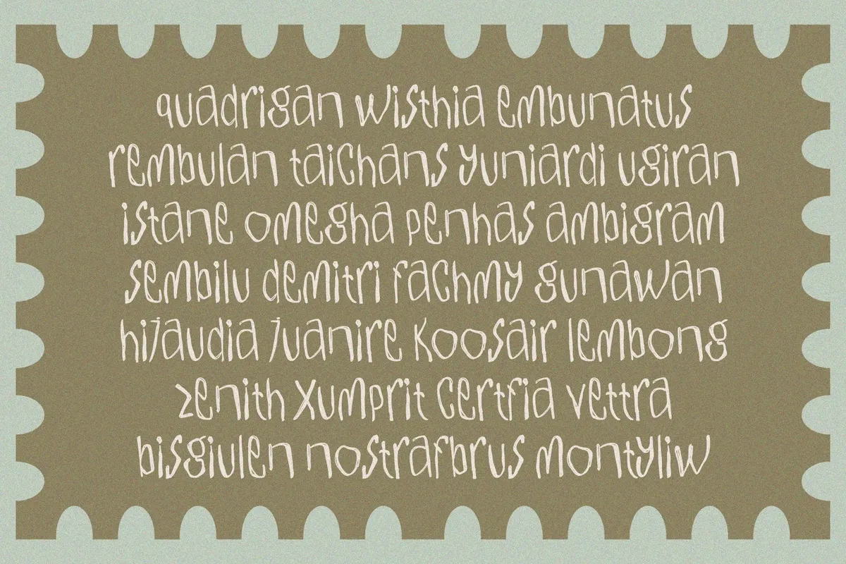 MIFOLKS — Naive Handwritten Font