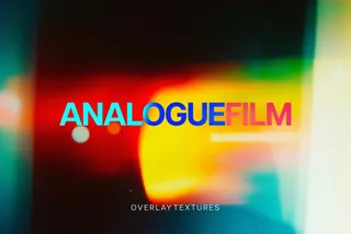 Analogue Film Light Leak Overlays