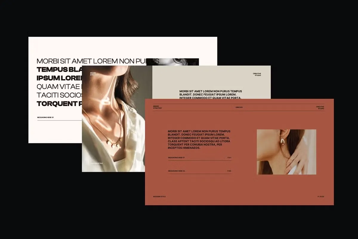 Creative Brand Strategy Keynote Presentation