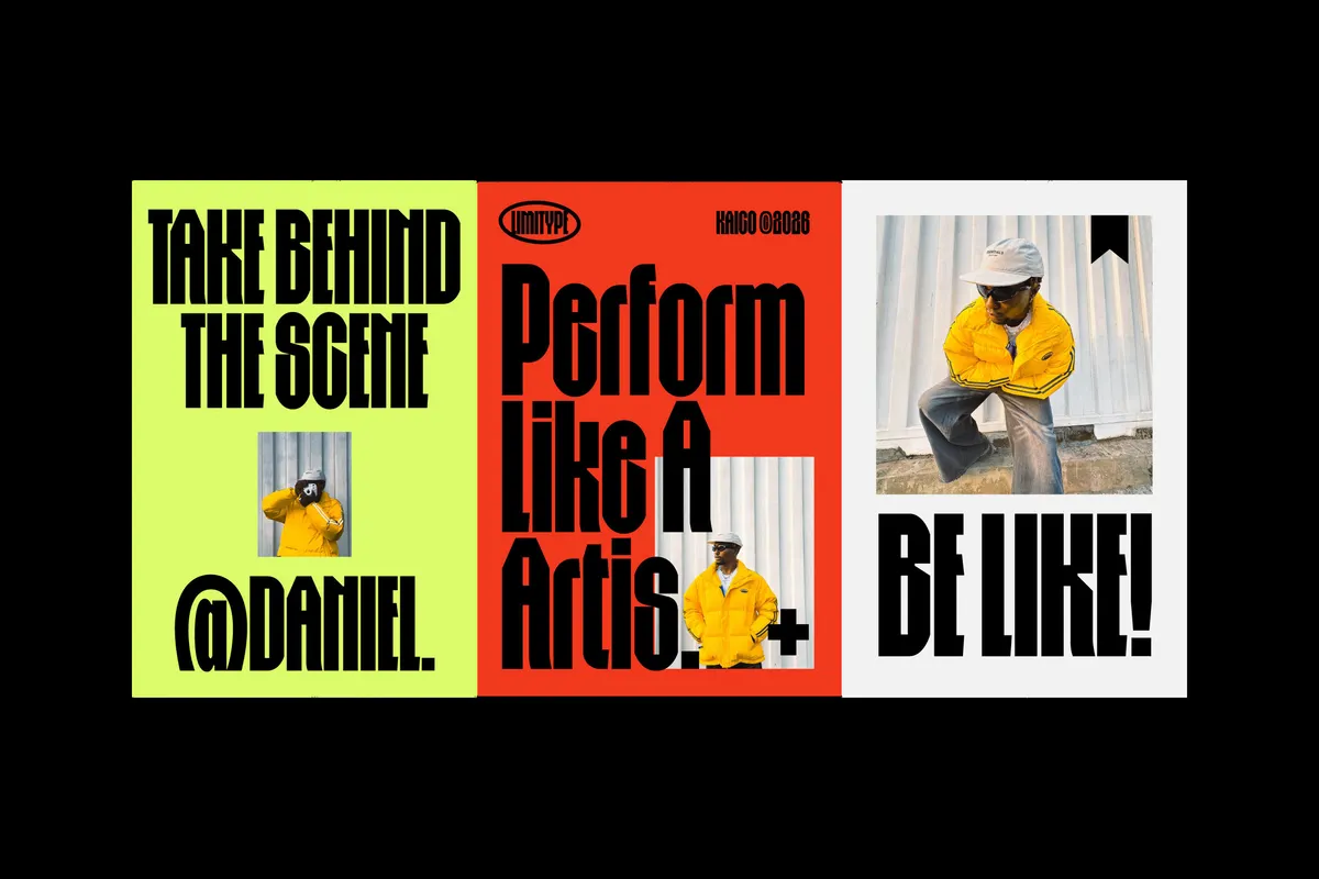 Kaigo - Tall Bold Condensed Display Font