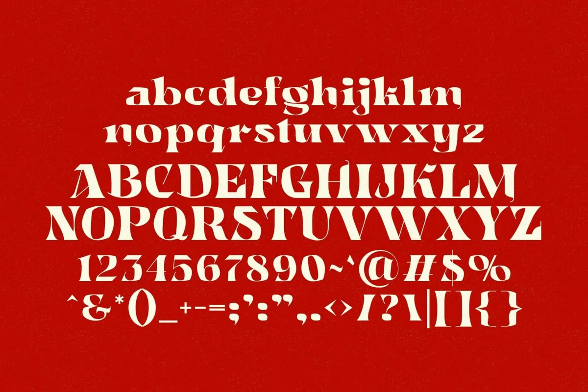 Highborn Gild - Sharp Blackletter