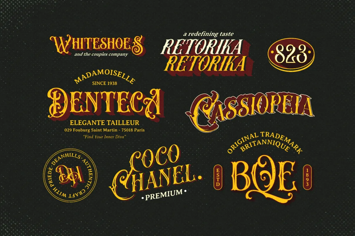 Arquitec — Vintage Display Font