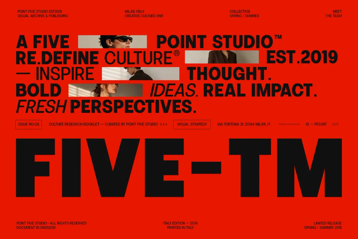 Calven - Geometric Sans Serif Font Family