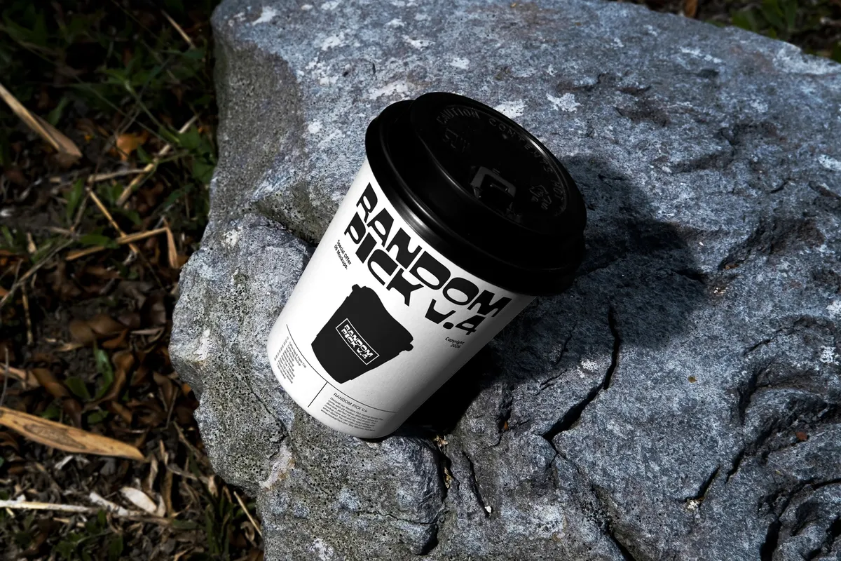 Disposable Coffee Cup Mockup