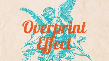 Retro Overprint Photo Effect