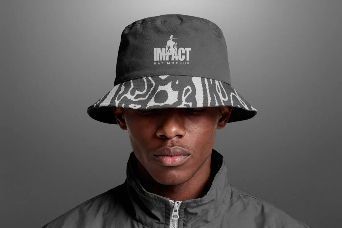 Hat Mockup Front View
