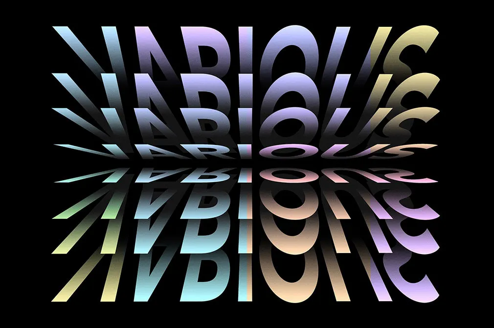Page Flip Text Effect