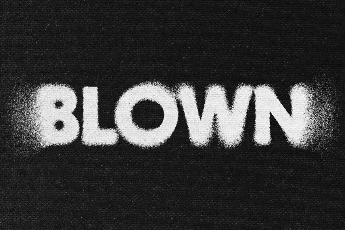 Powder Text Effect