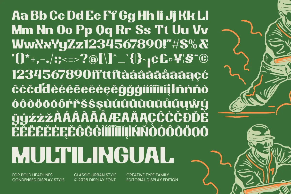 Station Urban Gate - Condensed Sans Font