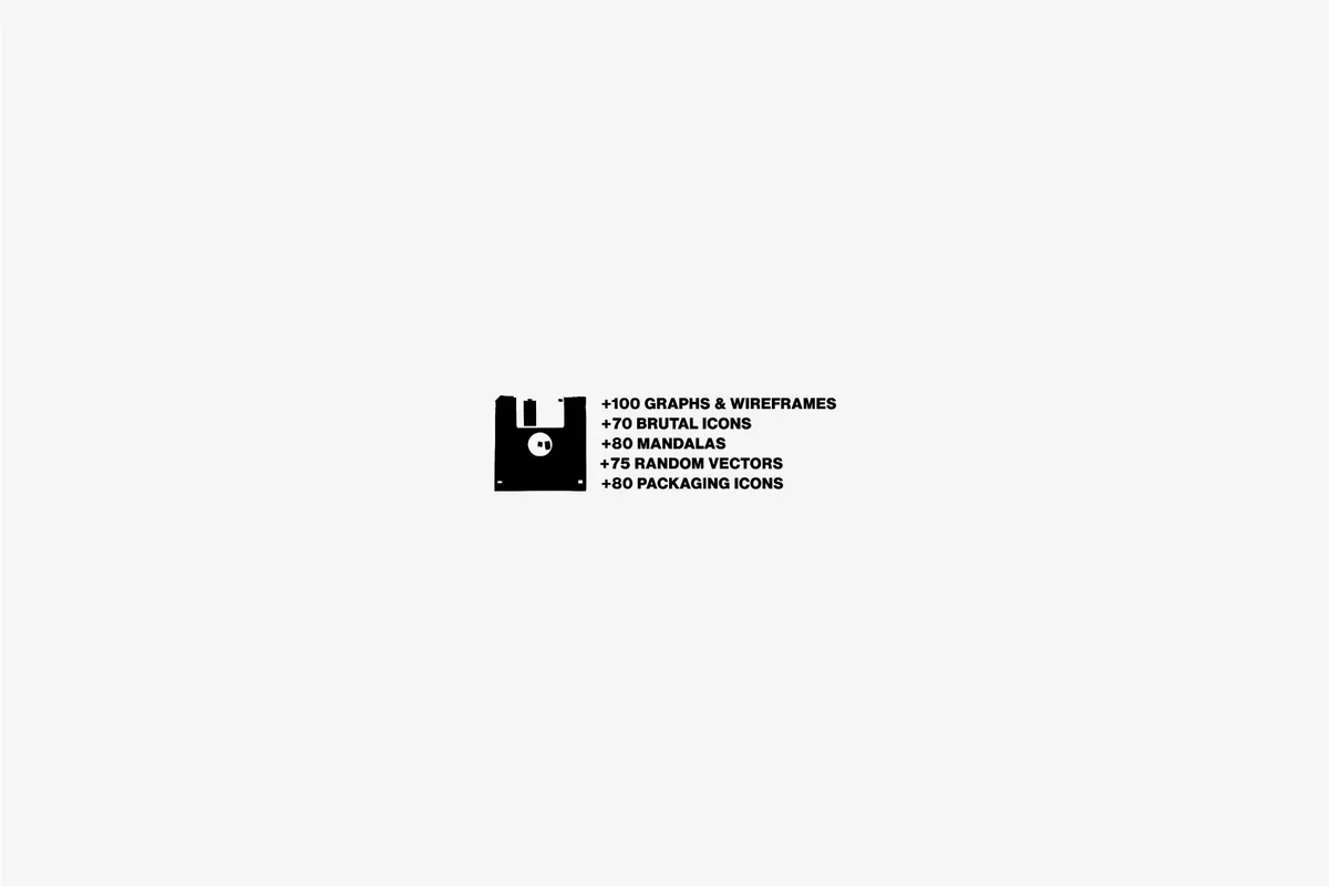 +400 Brutalist Vectors