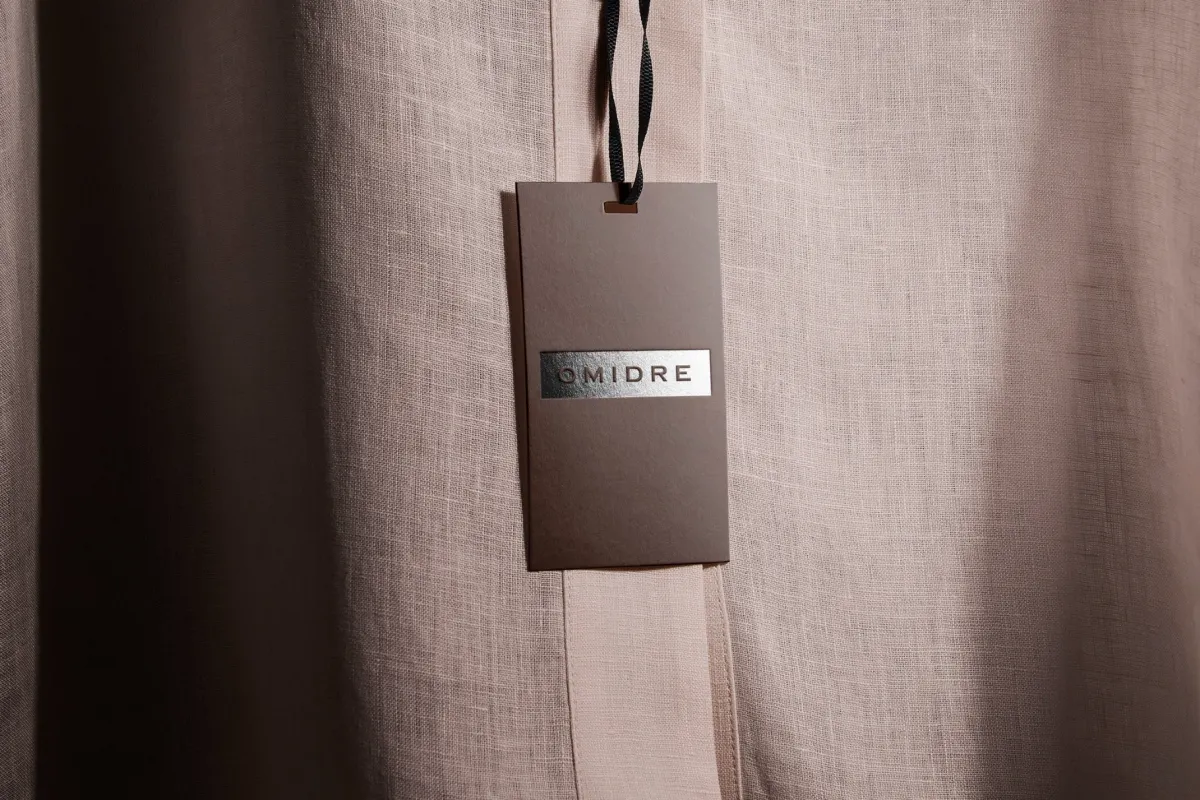 Ribbon-Loop Swing Tag Mockup
