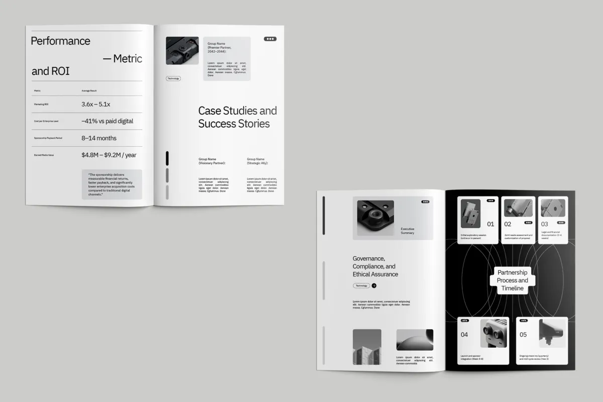 Sponsorship & Partnership Proposal Brochure - UIG
