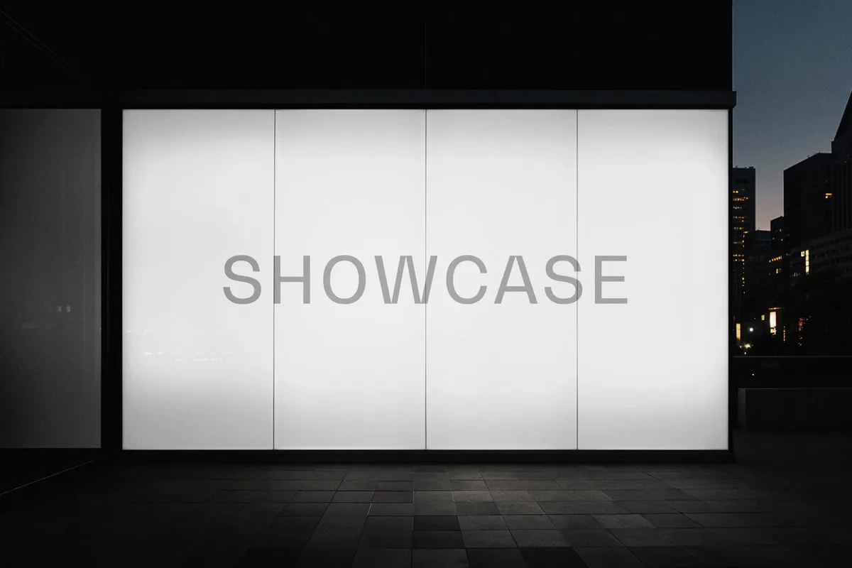 Large Screen Outdoor Mockup